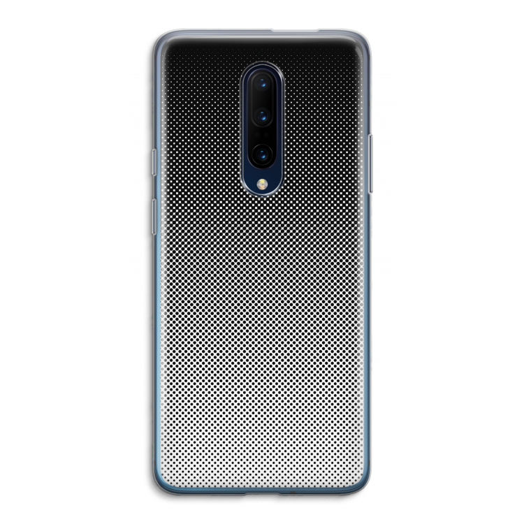 Musketon Halftone: OnePlus 7 Pro Transparant Hoesje