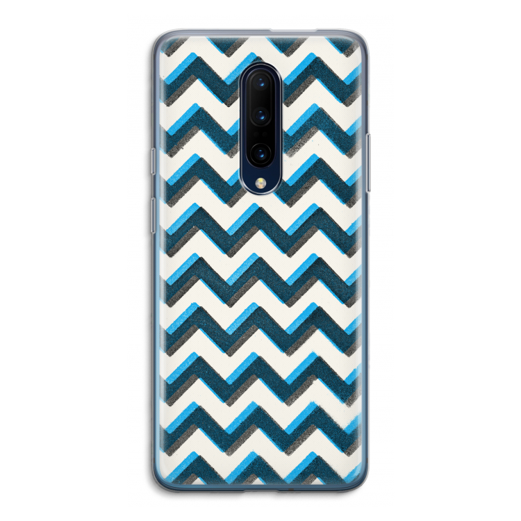 Onderbroken lijn: OnePlus 7 Pro Transparant Hoesje