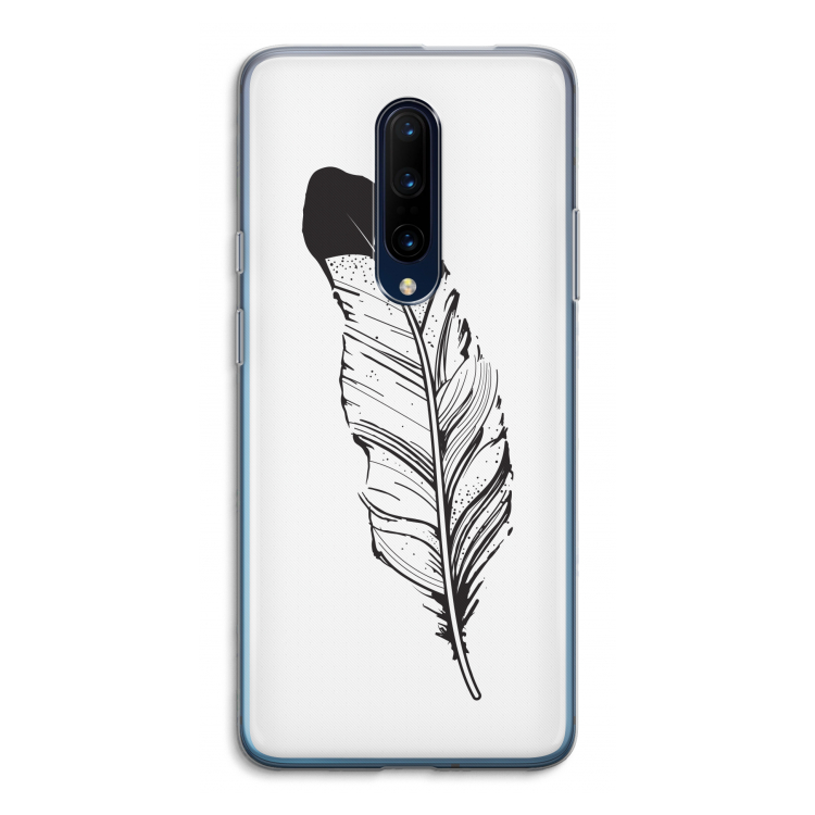 Pluim: OnePlus 7 Pro Transparant Hoesje