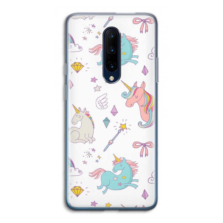 Fantasiewereld: OnePlus 7 Pro Transparant Hoesje