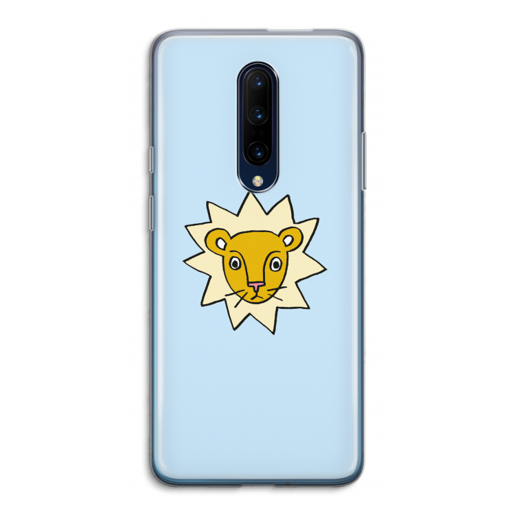 Kleine leeuw: OnePlus 7 Pro Transparant Hoesje