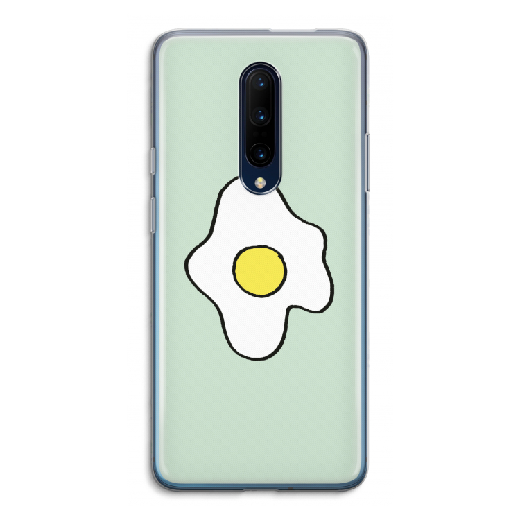 Spiegelei: OnePlus 7 Pro Transparant Hoesje