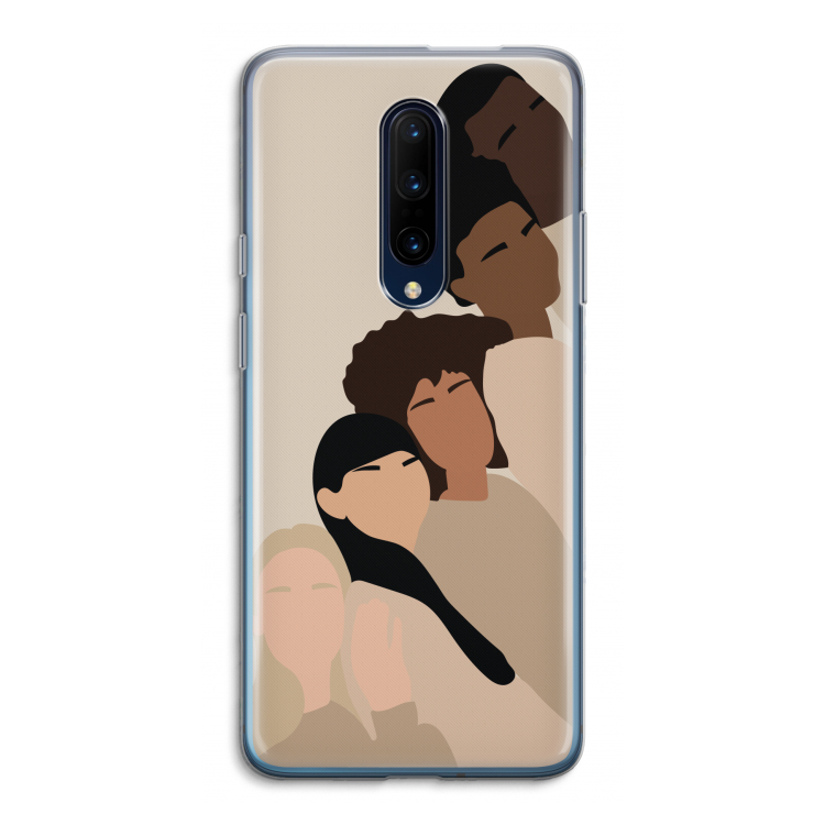 Sweet creatures: OnePlus 7 Pro Transparant Hoesje