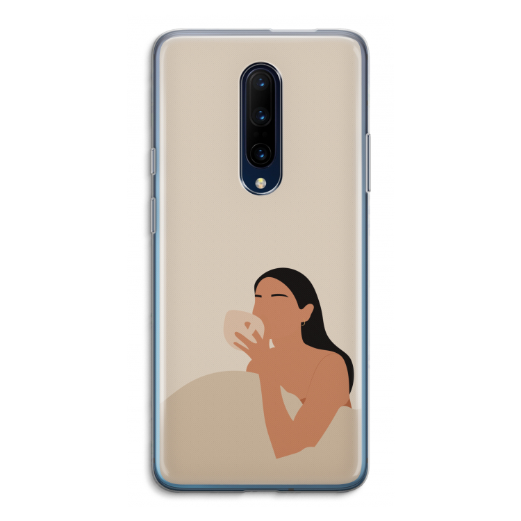 Fresh coffee: OnePlus 7 Pro Transparant Hoesje
