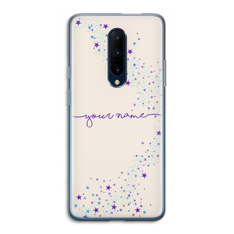 Sterren: OnePlus 7 Pro Transparant Hoesje