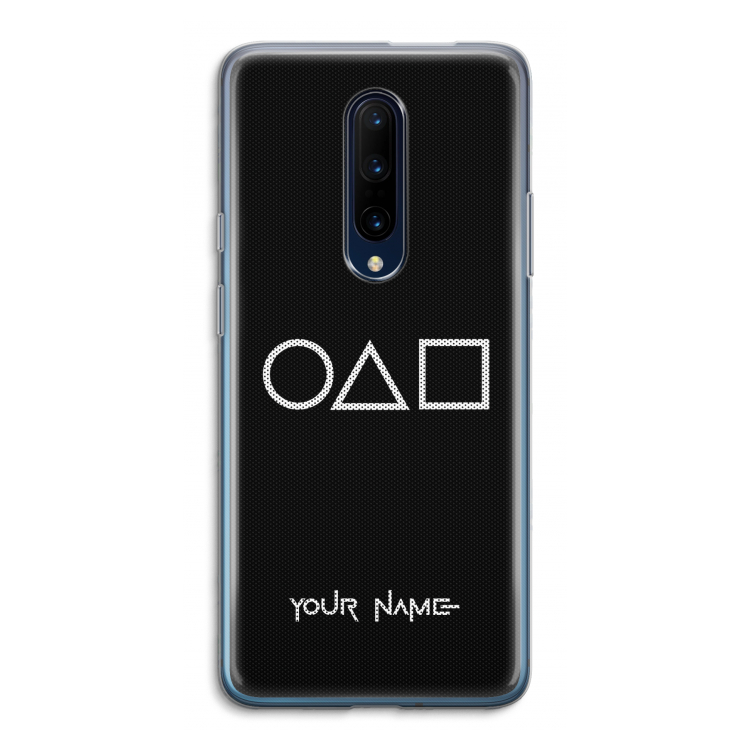 Squid Game: OnePlus 7 Pro Transparant Hoesje