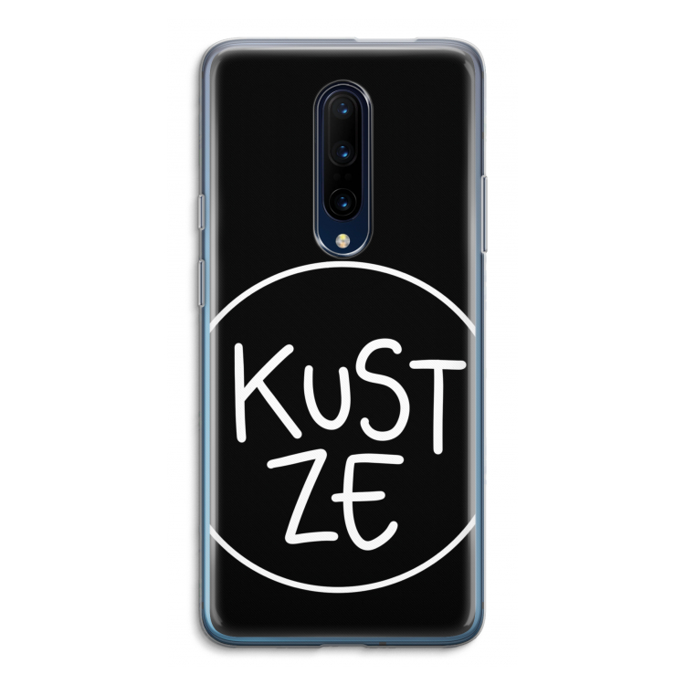 KUST ZE: OnePlus 7 Pro Transparant Hoesje