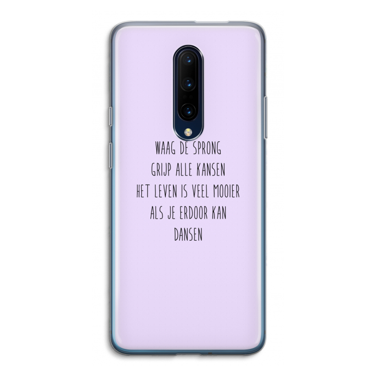 Sprong: OnePlus 7 Pro Transparant Hoesje