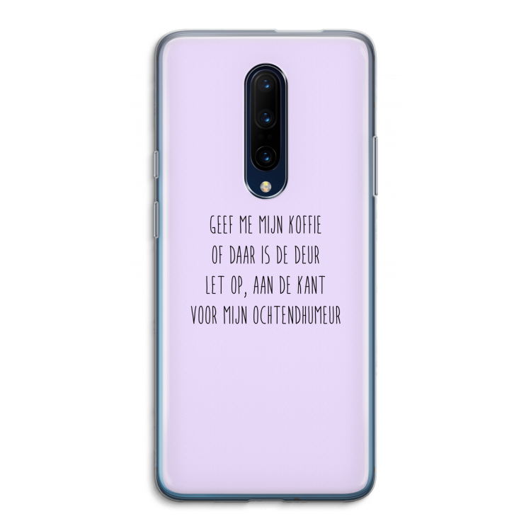 Ochtendhumeur: OnePlus 7 Pro Transparant Hoesje