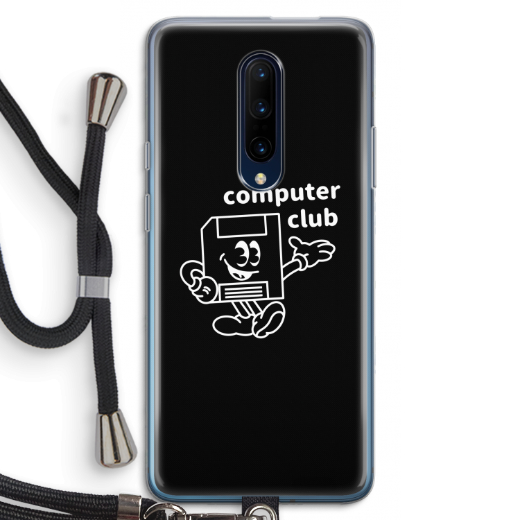 Floppyhead: OnePlus 7 Pro Transparant Hoesje met koord