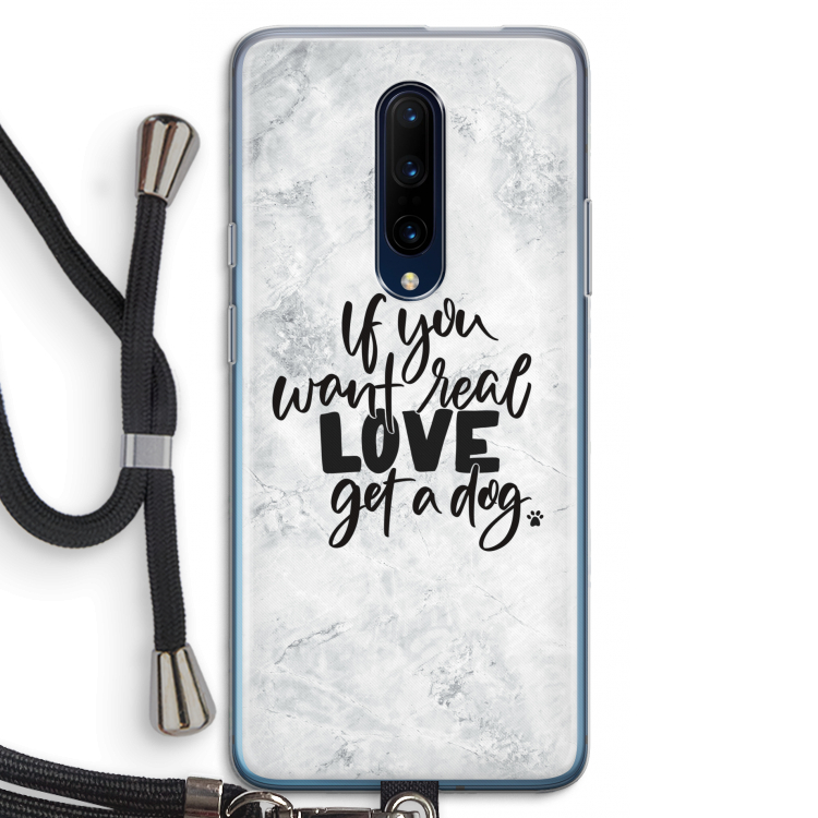 Partner in crime: OnePlus 7 Pro Transparant Hoesje met koord