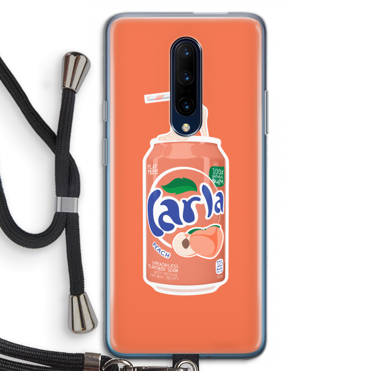 S(peach)less: OnePlus 7 Pro Transparant Hoesje met koord