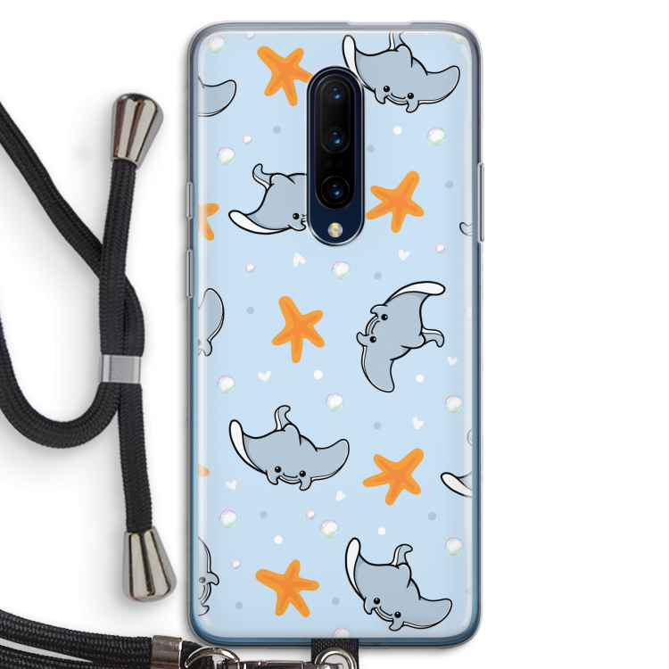 Manta: OnePlus 7 Pro Transparant Hoesje met koord