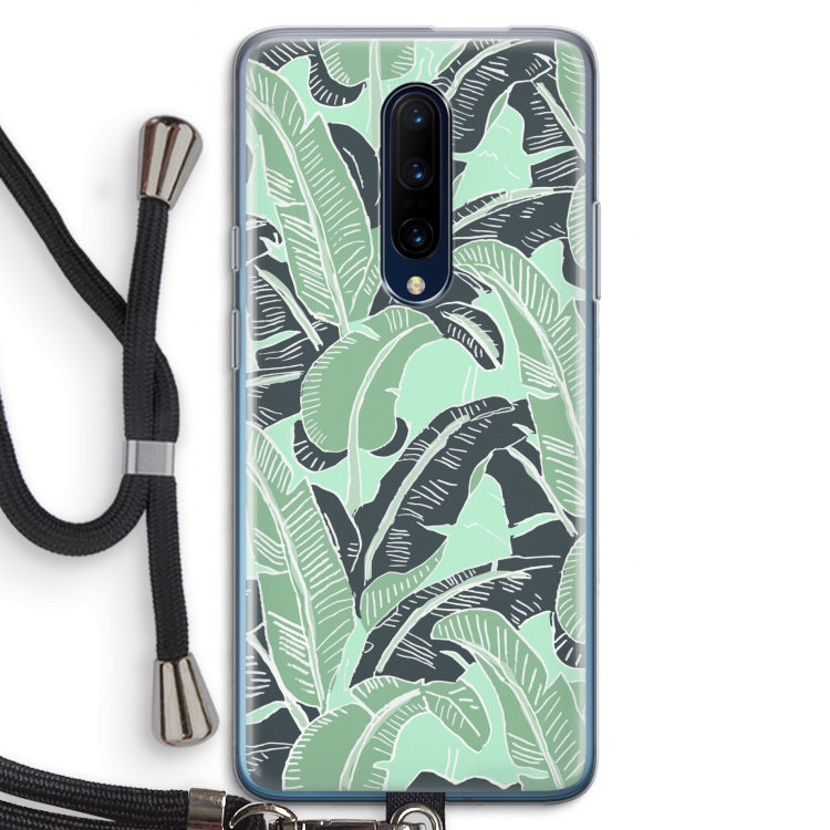 This Sh*t Is Bananas: OnePlus 7 Pro Transparant Hoesje met koord