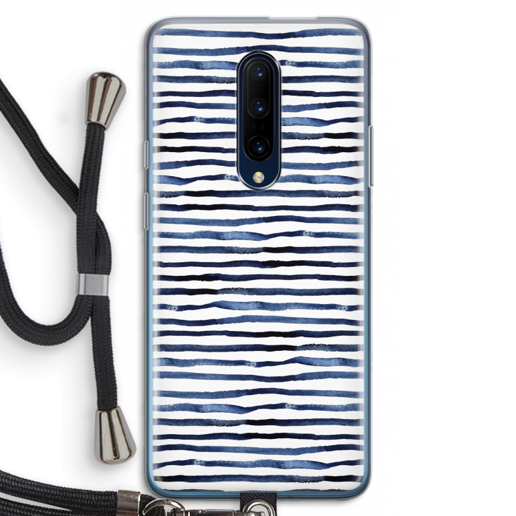 Verrassende lijnen: OnePlus 7 Pro Transparant Hoesje met koord