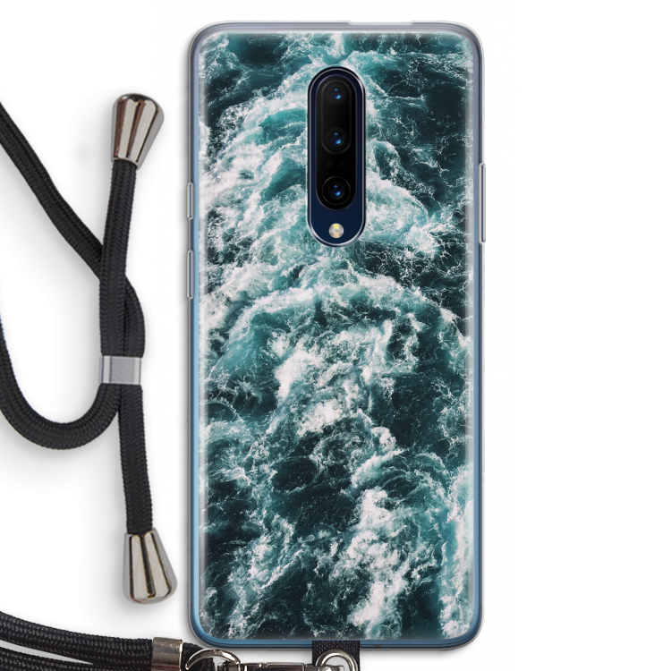 Zee golf: OnePlus 7 Pro Transparant Hoesje met koord