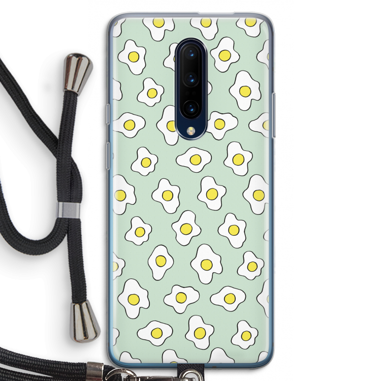 Spiegeleitjes: OnePlus 7 Pro Transparant Hoesje met koord