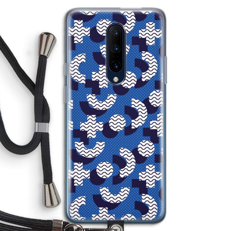 8-bit N°5: OnePlus 7 Pro Transparant Hoesje met koord