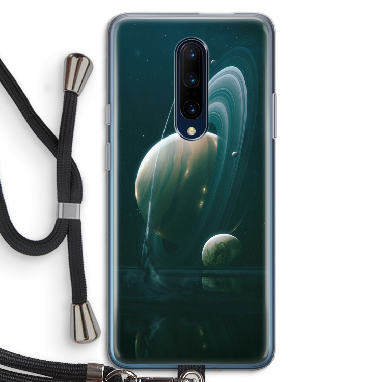 Mercurius: OnePlus 7 Pro Transparant Hoesje met koord