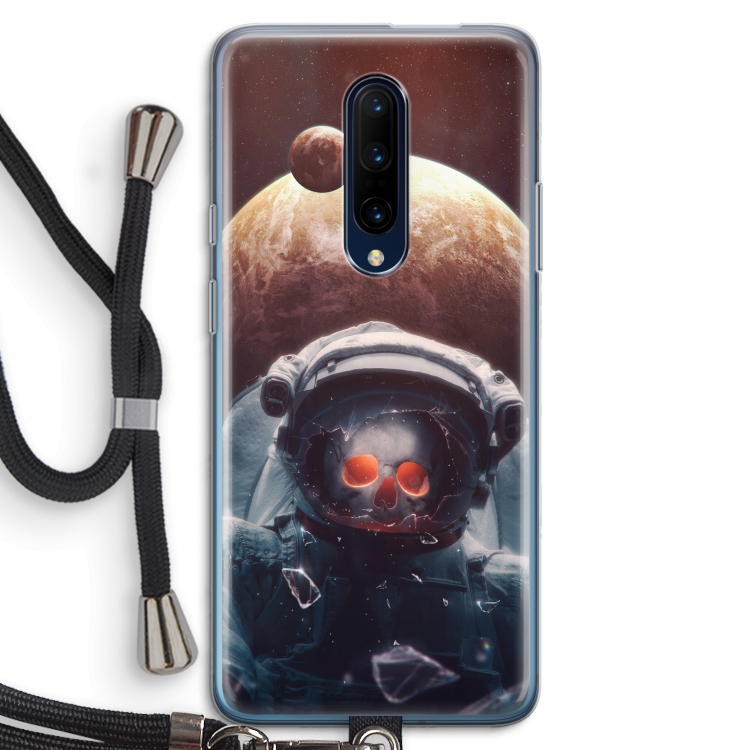 Voyager: OnePlus 7 Pro Transparant Hoesje met koord
