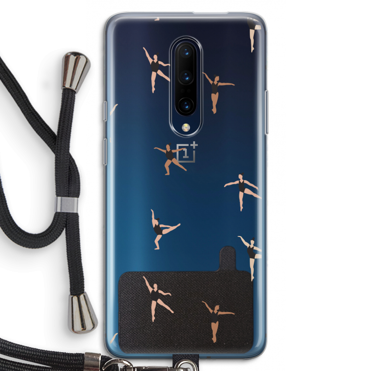 Dancing #1: OnePlus 7 Pro Transparant Hoesje met koord
