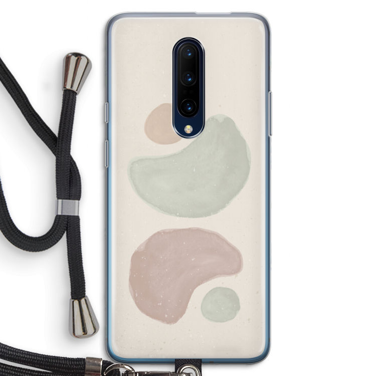 Geo #10: OnePlus 7 Pro Transparant Hoesje met koord