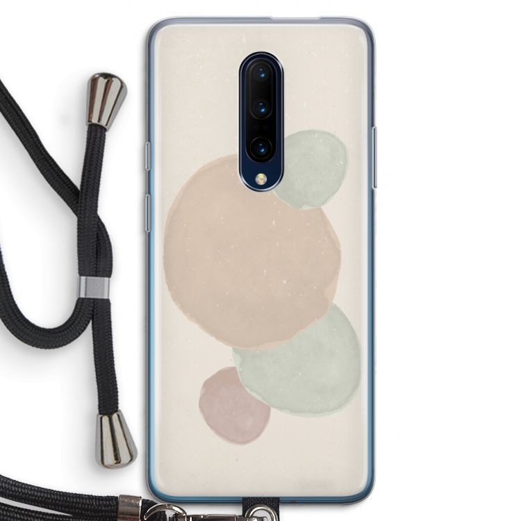 Geo #9: OnePlus 7 Pro Transparant Hoesje met koord