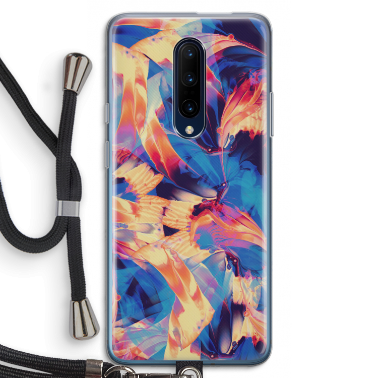 Tuesday Night: OnePlus 7 Pro Transparant Hoesje met koord