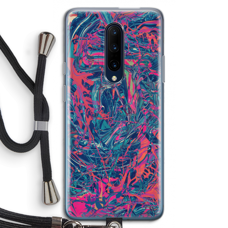 Sleeping Dreams: OnePlus 7 Pro Transparant Hoesje met koord
