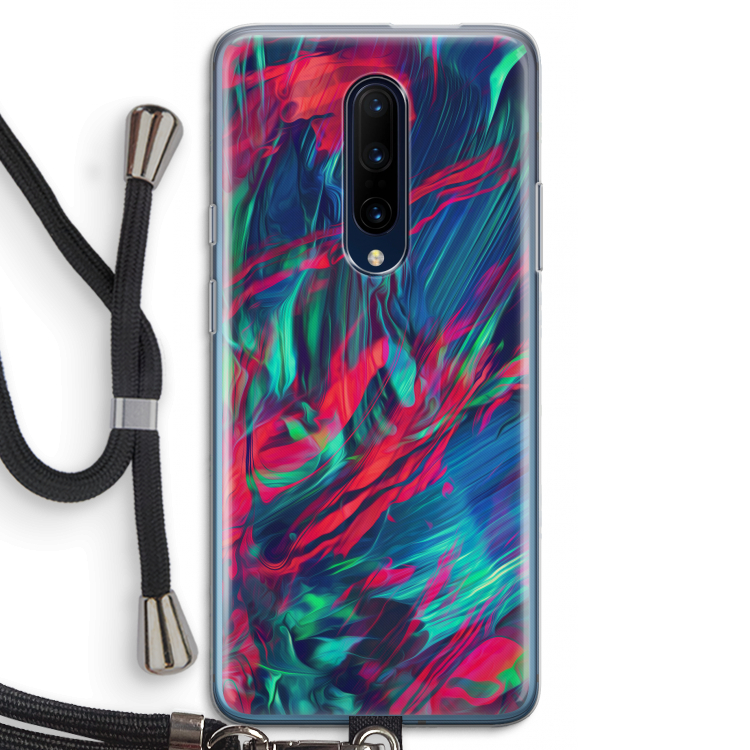 Pilgrims Of The Sea: OnePlus 7 Pro Transparant Hoesje met koord