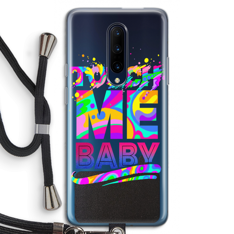Touch Me: OnePlus 7 Pro Transparant Hoesje met koord