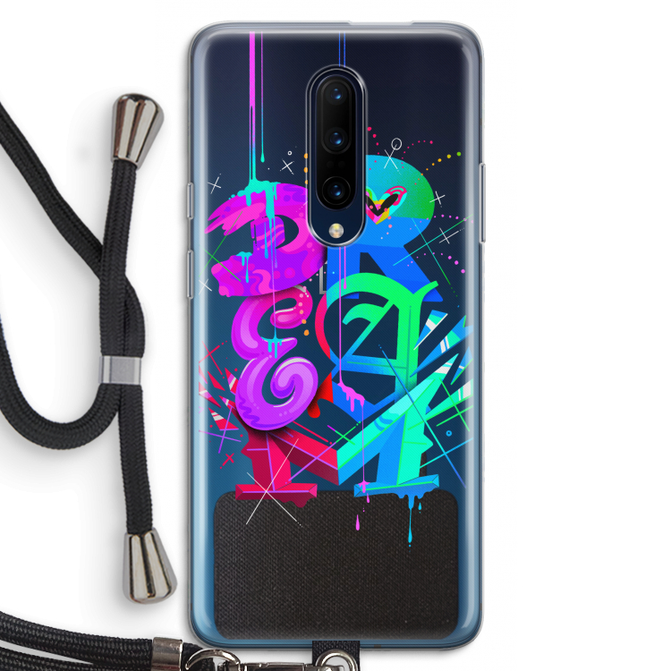 Dream: OnePlus 7 Pro Transparant Hoesje met koord