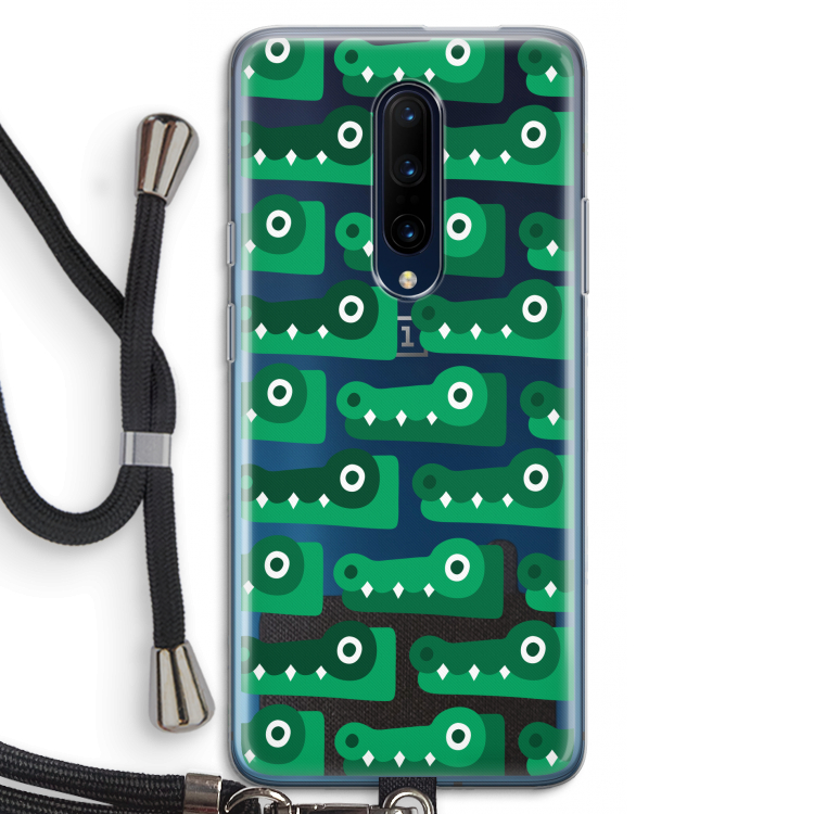 Crocs: OnePlus 7 Pro Transparant Hoesje met koord
