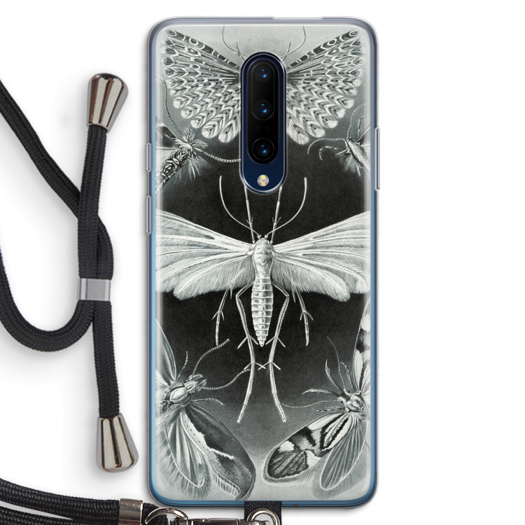 Haeckel Tineida: OnePlus 7 Pro Transparant Hoesje met koord
