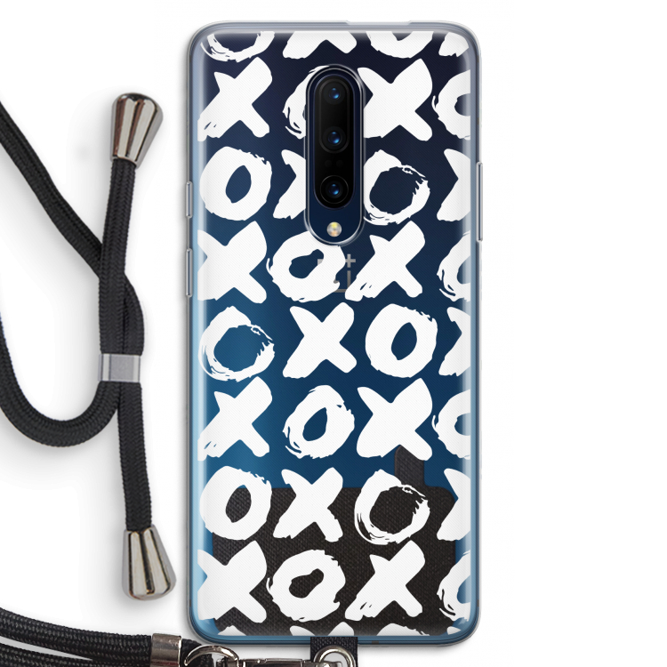 XOXO: OnePlus 7 Pro Transparant Hoesje met koord