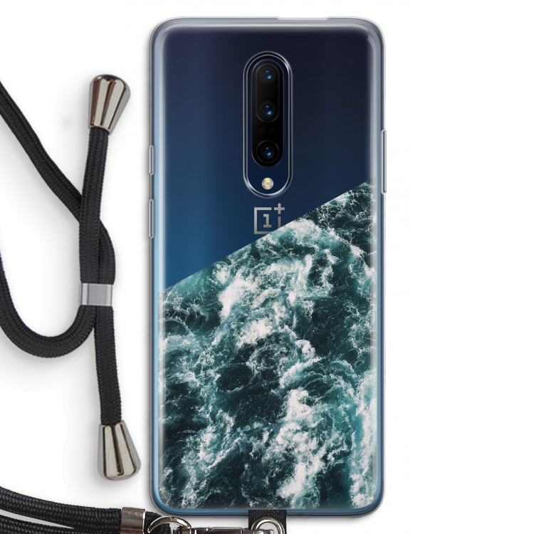 Zee golf: OnePlus 7 Pro Transparant Hoesje met koord