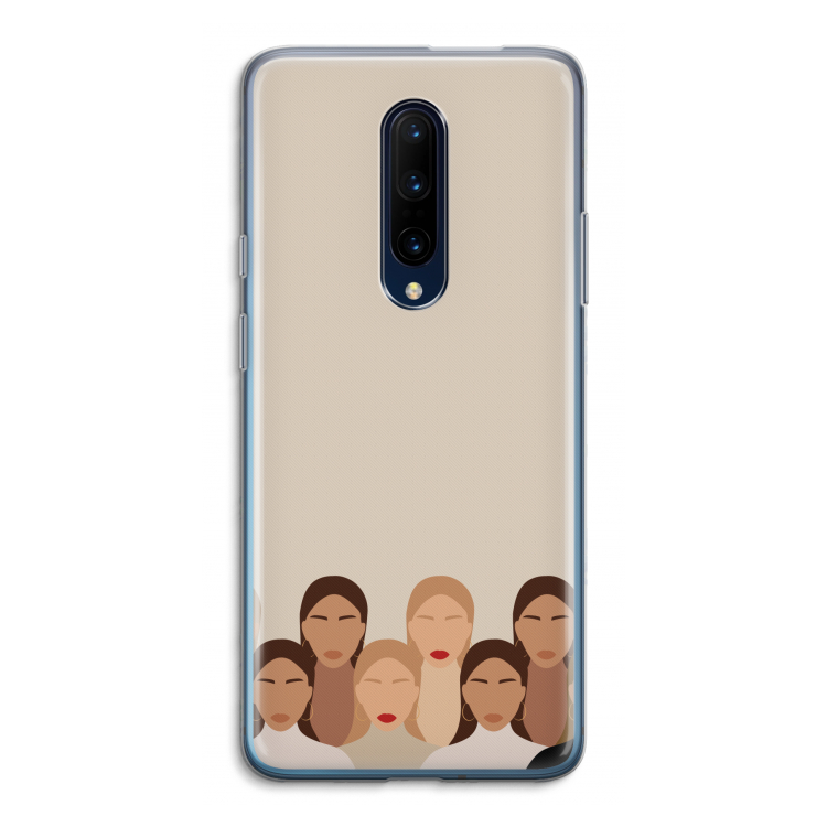 Girls girls girls: OnePlus 7 Pro Transparant Hoesje