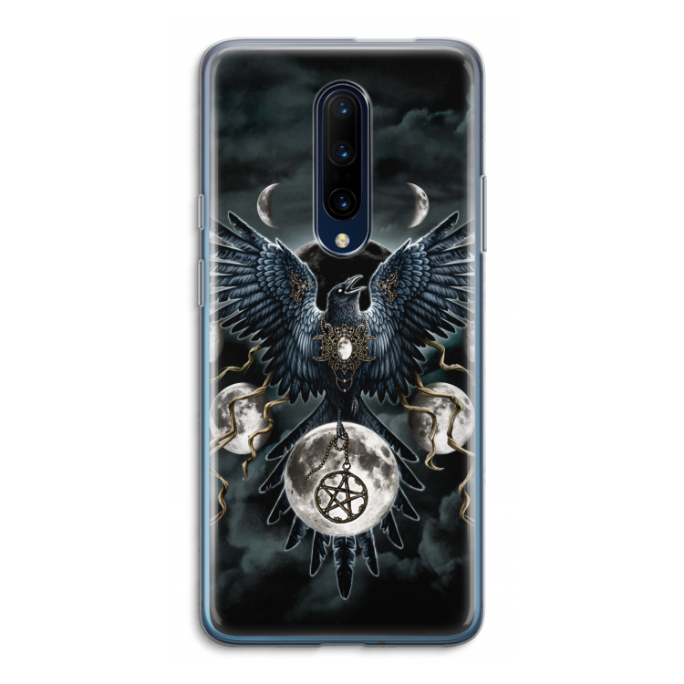 Sinister Wings: OnePlus 7 Pro Transparant Hoesje