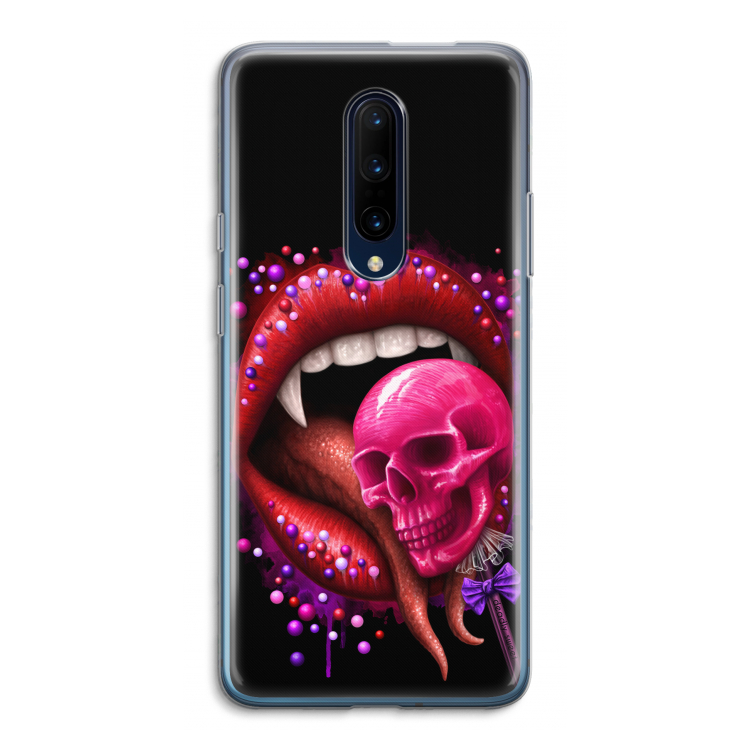 Dodelijk zoet: OnePlus 7 Pro Transparant Hoesje