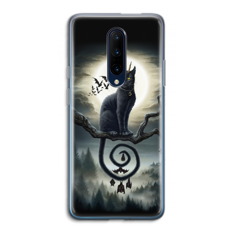 Moonlight Companions: OnePlus 7 Pro Transparant Hoesje