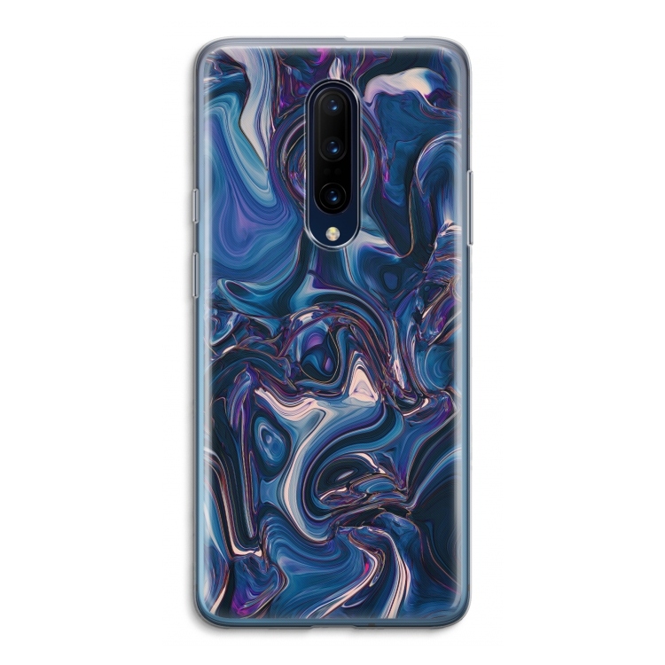 Mirrored Mirage: OnePlus 7 Pro Transparant Hoesje