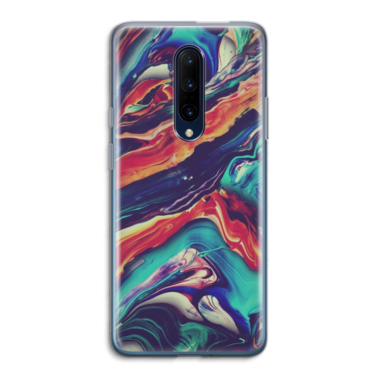 Chameleon Sun: OnePlus 7 Pro Transparant Hoesje