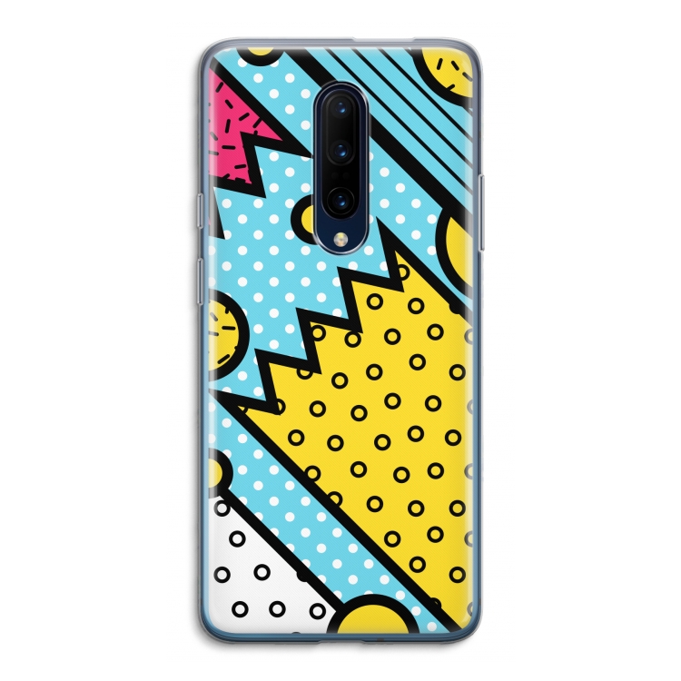 Pop Art #1: OnePlus 7 Pro Transparant Hoesje