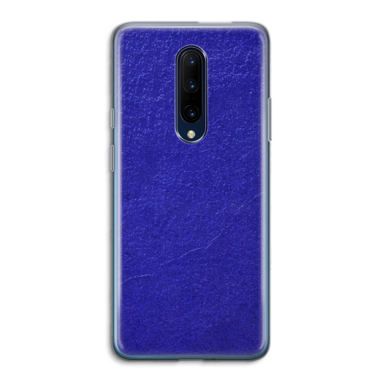 Majorelle Blue: OnePlus 7 Pro Transparant Hoesje
