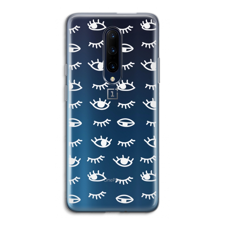 Eye pattern #3: OnePlus 7 Pro Transparant Hoesje