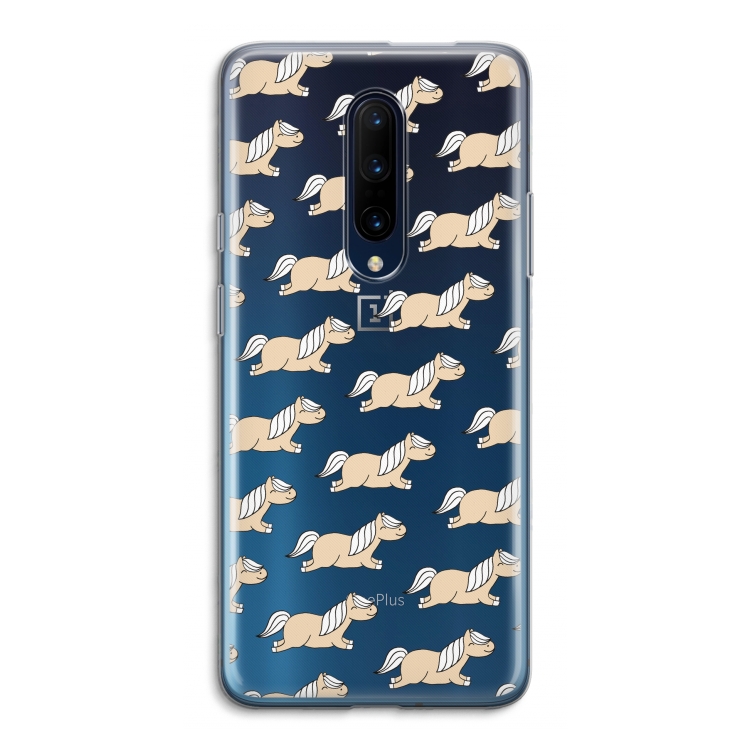 Ponys: OnePlus 7 Pro Transparant Hoesje