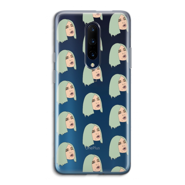 King Kylie: OnePlus 7 Pro Transparant Hoesje