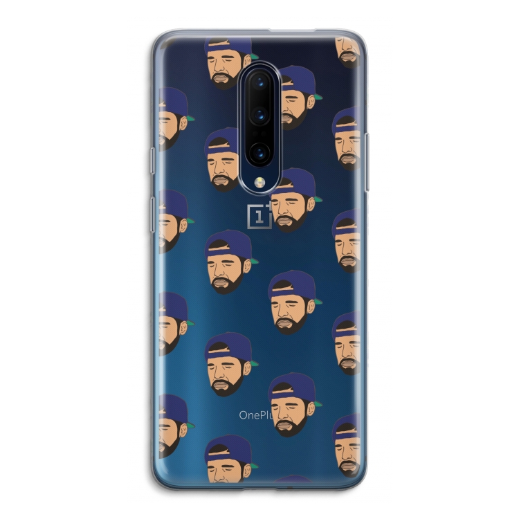 Drake Away: OnePlus 7 Pro Transparant Hoesje