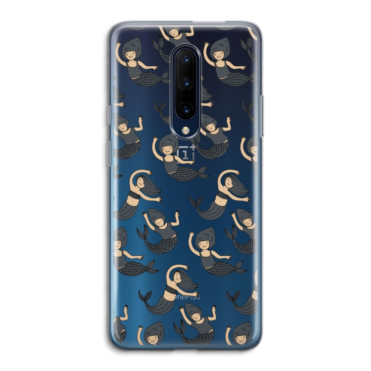 Zeemeermin: OnePlus 7 Pro Transparant Hoesje