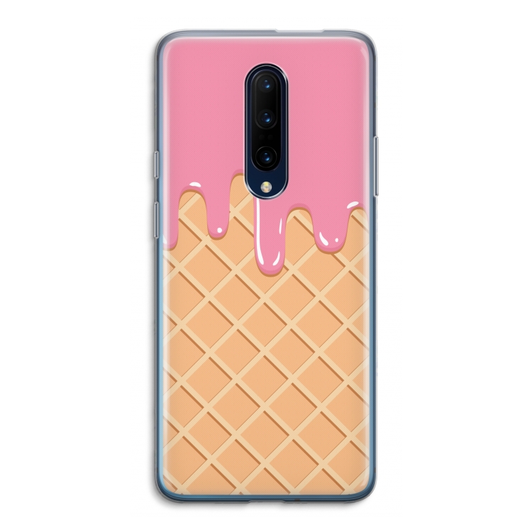 Ice cream: OnePlus 7 Pro Transparant Hoesje